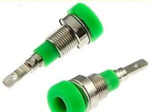 Разъём Z007 2mm panel jack GREEN