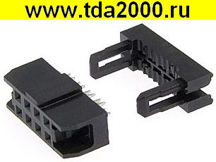 Разъём IDC2-08F pitch 2.00 mm
