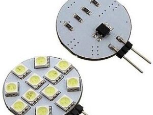 Автолампа G4 AC-DC 12V 12LED 5050 10Lm 0,7W W
