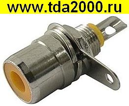 Разъём RCA RP-1 yellow