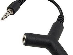 Переходник DC3.5 M to Fх2 «Y» L150mm