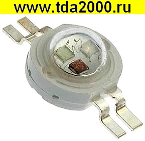 Светодиод мощный кр-зел-син 150-180Lm 3вт R2,4v GB3,5v
