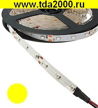 Светодиодная лента 3528 300LED IP33 12Vх24W YELLOW