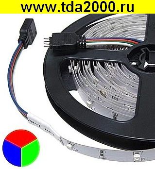 Светодиодная лента 3528 270LED IP33 12Vх12W RGB