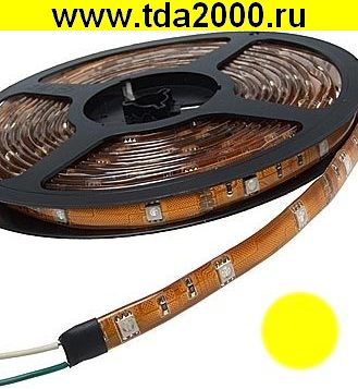 Светодиодная лента 5050 150LED IP65 12Vх36W YELLOW