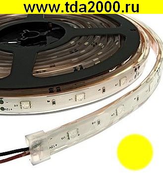 Светодиодная лента 5050 150LED IP68 12Vх36W YELLOW