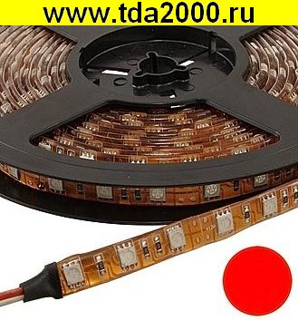 Светодиодная лента 5050 300LED IP65 12Vх72W RED