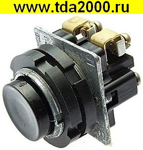 Кнопочный КЕ031 исп.5 (черная) переключатель