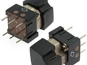 Кнопочный ПКБ7С-4 (черные) переключатель