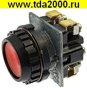 Кнопочный КЕ181 исп.2 (красная) переключатель