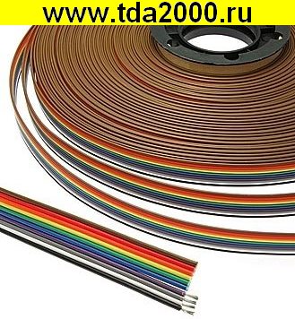 48096.jpg Шлейф RC-10 Color 22AWG Cu pitch 1.7 mm — изображение 1