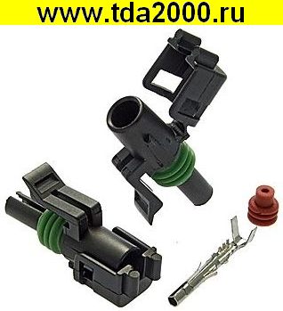 Разъём Соединитель автомобильный DJ3011-2.5-21/DJ222-2.5