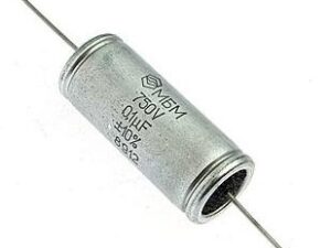0,10 мкф МБМ-750 В конденсатор