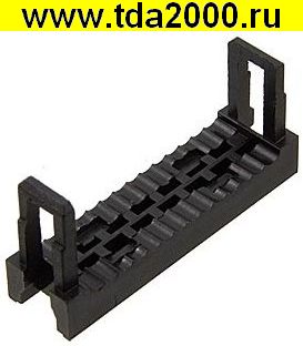 Разъём IDC-14 защелка сред.