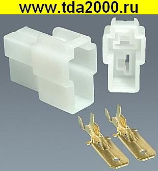 Разъём Соединитель автомобильный DJ7022-6.3-11