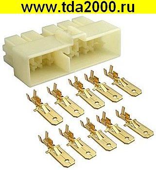 Разъём Соединитель автомобильный DJ7101-6.3-11