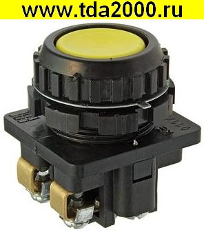 Кнопочный КЕ011 исп.4 (желтая) переключатель