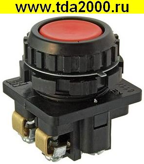 Кнопочный КЕ011 исп.4 (красная) переключатель