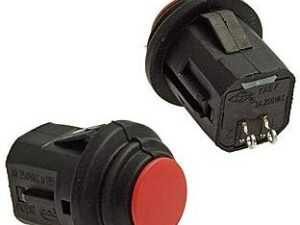 Кнопочный SB570-R IP65 off-(on) ф14mm переключатель