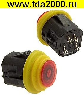 Кнопочный SB572 IP65 on-(off) ф16mm 3A/250V переключатель