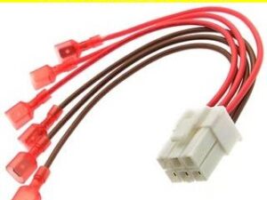 Разъём Соединитель автомобильный 1806-6P / all with terminal red 6.3