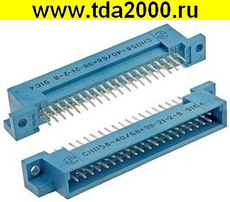 Разъём СНП58-40/68х9В-21-2-В