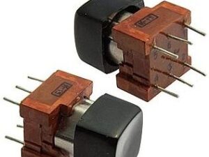 Кнопочный ПКБ2-8К (черные) переключатель