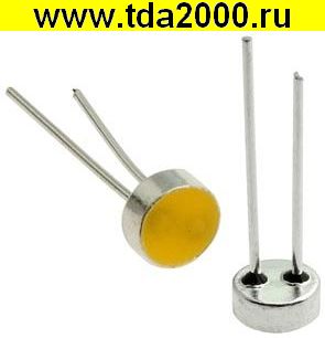 Светодиод мощный желтый? 50Lm 2800K 0,5вт 3,2в 50ma T4.4mm