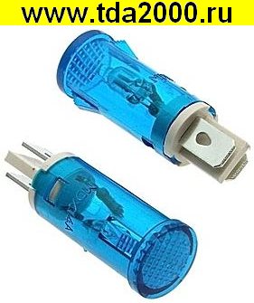 Лампа неоновая в корпусе MDX-14 blue