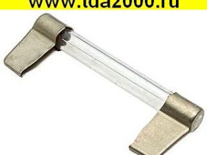 Предохранитель 7х50 0,5А ПН50 стекло ножевые контакты