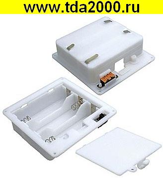 Батарейный отсек AA«3 switch 66х64х18mm
