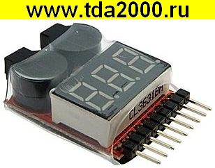 arduino (электронный модуль) 1-8S Battery tester