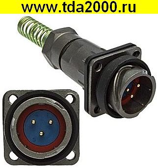 60887.jpg Разъём Быстроразъемный FQ18-3pin ZPJ-8 — изображение 1