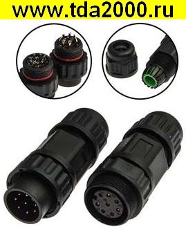 Разъём Герметичный SZC-260 8pin (IP68)