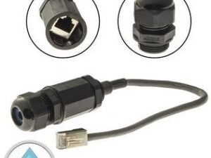 Разъём RJ-45 герметичный RJ45M20L25-5B