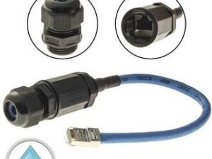 Разъём RJ-45 герметичный RJ45M20L25-6B