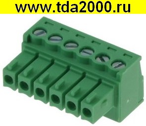Разъём Клеммник 15EDGK-3.5-06P-14-00Z(H)