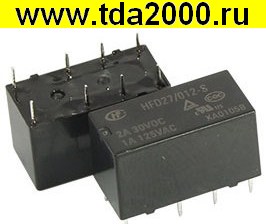 Реле HFD27/012-S 2A