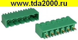 Разъём Клеммник 2EDGVC-5.0-06P-14-00Z(H)