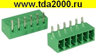 Разъём Клеммник 15EDGRC-3.5-06P-14-00Z(H)
