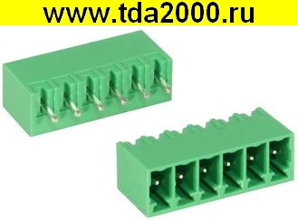 Разъём Клеммник 15EDGVC-3.5-06P-14-00A(H)