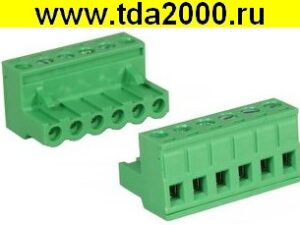 Разъём Клеммник 2EDGK-5.08-06P-14-00Z(H)