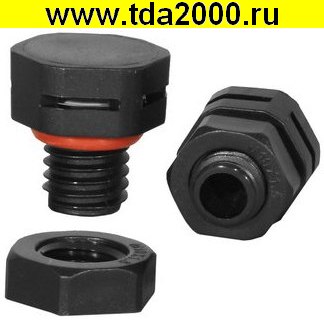 72953.jpg Клапан выравнивания давления M10X1.5 PA66 BLACK — изображение 1