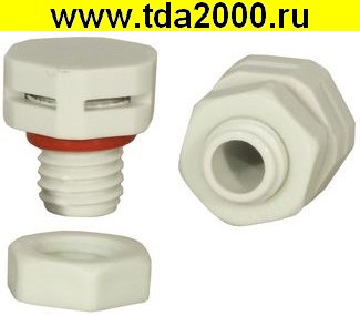 72954.jpg Клапан выравнивания давления M10X1.5 PA66 WHITE — изображение 1