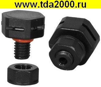 72962.jpg Клапан выравнивания давления M5X0.8 PA66 BLACK — изображение 1