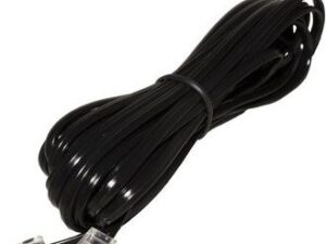Телефонный кабель RJ-11 (6P-4C) 2m. black
