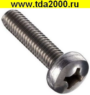 Винт DIN7985 М5х20 полукр. головка