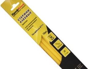 Клеевой стержень ПрофКлей желтый 7х200мм (10шт)