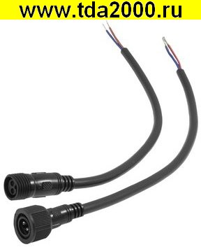 Разъём Герметичный 2pin BP«3 L=40 D=13mm 2х0.3mm2