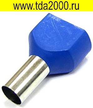 Разъём Наконечник на кабель DTE16014 blue (5.8x14mm)